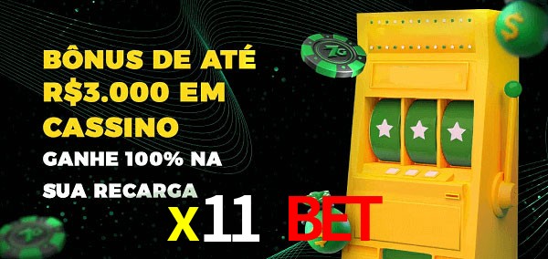 x11 bet melhor bônus de depósito